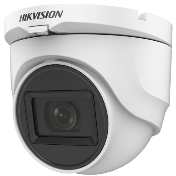 Cámara domo 4en1, 1080p, 2,8mm, IR 30mts. Interior/Exterior. 3 Axis. Blanca. Metal