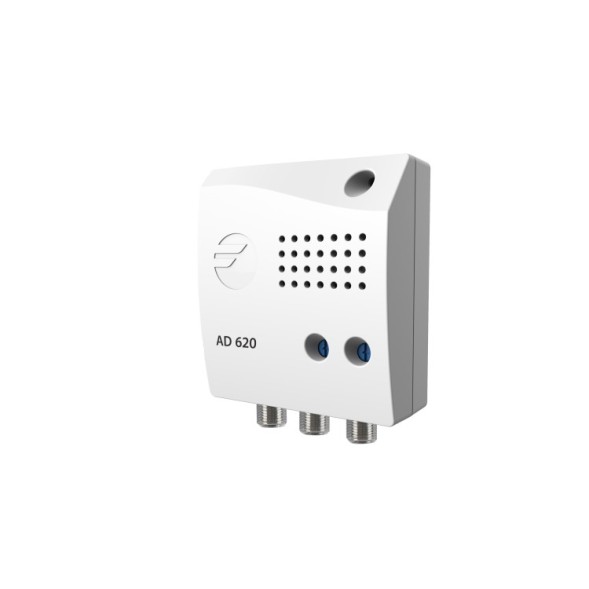 Amplificador de Interior 5G, VHF/ UHF 20dB/22dB, 105 dBuV. 2 salidas