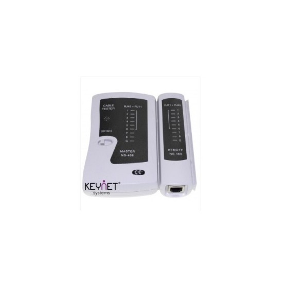 Tester de línea con LED RJ45 2 piezas 568A/--568/B