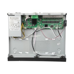 Grabador NVR HiWatch HWN-5232MH-16P(D) - 32 canales IP hasta 8 MP, 16 puertos PoE, 160 Mbps