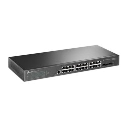 Switch Gestionable de 24 puertos 10/100/1000, x4 puertos SFP+, L2+ ,para rack 19"