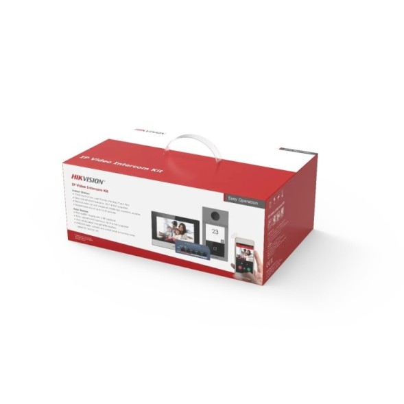 Kit videoportero IP WiFi Hikvision DS-KIS604-S(C) - Mifare