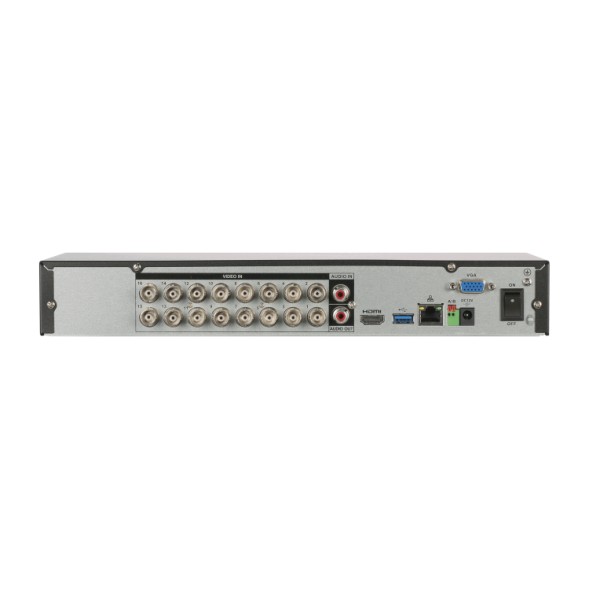 DVR 5 n1 de 16ch + 8 IP hasta 6Mpx. H.265+, 1 HDD