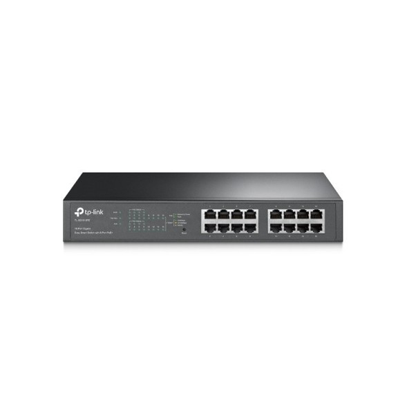 Switch de 16 puertos Gigabit, x8 PoE+, 110W, Sobremesa/RACK