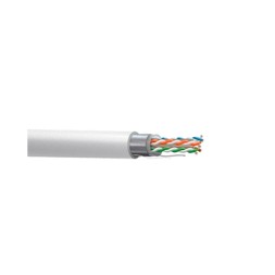 Cable CAT5e FTP, Cobre, CPR-FCA, Polietileno (exterior), blanco. Bobina 305mts