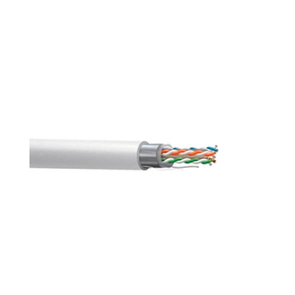 Cable CAT5e FTP, Cobre, CPR-FCA, Polietileno (exterior), blanco. Bobina 305mts