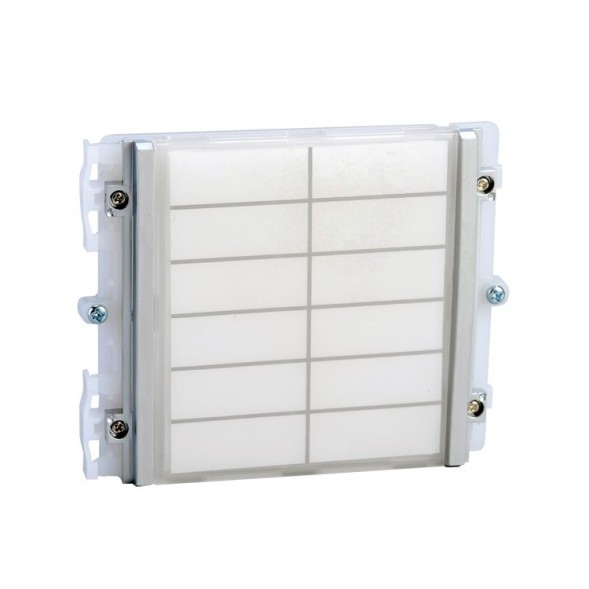 Modulo iluminado para diferentes señalizaciones para placa modelo Ikall