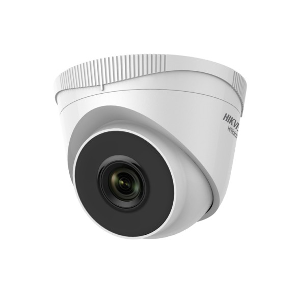 HIKVISION HIWATCH Cámara IP turret HiWatch HWI-T240H - 4 MP, lente fija 2.8 mm, IR 30 m, PoE, IP67 IK10