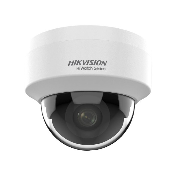 HIKVISION HIWATCH Cámara IP turret HiWatch HWI-T240H - 4 MP, lente fija 2.8 mm, IR 30 m, PoE, IP67 IK10