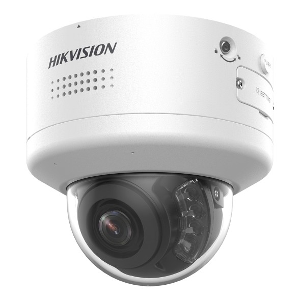 HIKVISION HIWATCH Cámara IP turret HiWatch HWI-T240H - 4 MP, lente fija 2.8 mm, IR 30 m, PoE, IP67 IK10