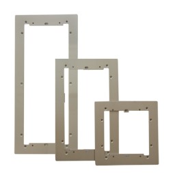 Marco Embellecedor Aluminio Anodizado para 1 módulo Ikall / Ikall Metal