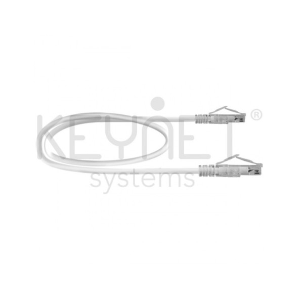 Latiguillo Cat6A 26AWG UTP 20mts, Cobre puro, LSZH. color blanco