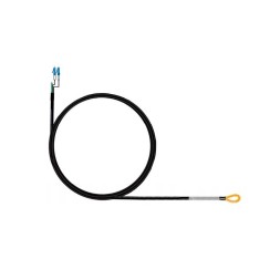 Latiguillo LC/UPC - LC/UPC, SM, Dúplex, PE, armada, 3 mm, 40mts, x2 hilos 1mm  para alimentación