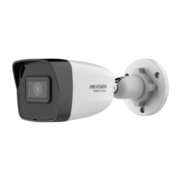 HIKVISION HIWATCH Cámara IP bullet HiWatch HWI-B140HA - 4 MP, lente fija 2.8 mm, IR 30 m, PoE, IP67