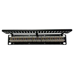 Patch panel rack 10" Kelvo KE-PATCH-10-12P - Cat6