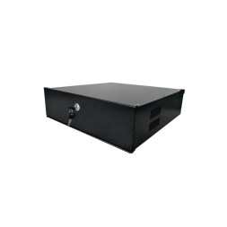 Caja metálica cerrada para DVR.  19", 4U, 210 (Al) x 545 (An) x 540 (Fo)