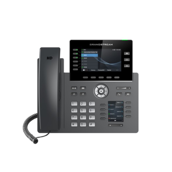 Teléfono IP de 6 líneas y 6 cuentas SIP con WiFi y bluetooth