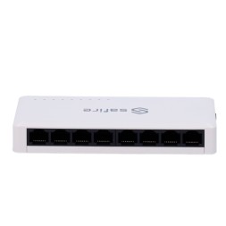 Switch 8 puertos 10/100/1000 Mbps. Sobremesa y pared