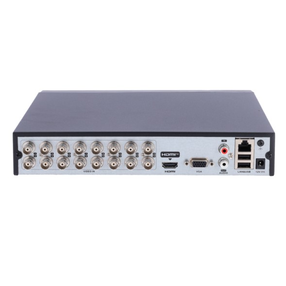 Grabador DVR HiWatch HWD-6116MH-G4 - 16 canales 4 MP, Motion Detection 2.0, 8 canales IP hasta 6 MP