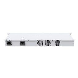 Cloud Router Switch 650Mhz, 64Mb, x24 sfp+, x1 10/100, x4 QSFP+ (40G), RouterOS / SwitchOS, Level 5
