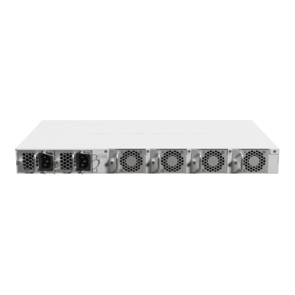 Cloud Router Switch, 1 Core, 650Mhz, 64Mb RAM, x1 10/100, x2 QSFP28, x16 SFP28, RouterOS / SwitchOS. L6