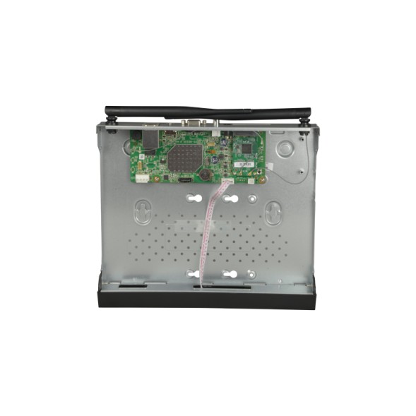 Grabador NVR HiWatch HWN-2104MH-W - 4 canales IP 4 MP, WiFi integrado, ancho de banda 40 Mbps