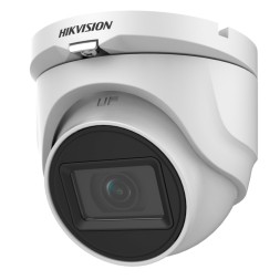 Cámara domo 4 en 1, 5Mpx, 2.8mm, IR 30mts. IP67, blanca.