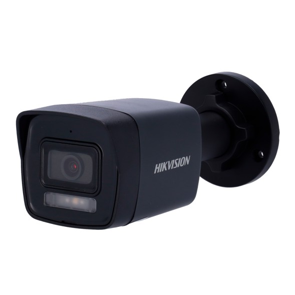 HIKVISION HIWATCH Cámara IP bullet HiWatch HWI-B160HA-LU - 6 MP, lente fija 2.8mm, luz híbrida, audio, PoE