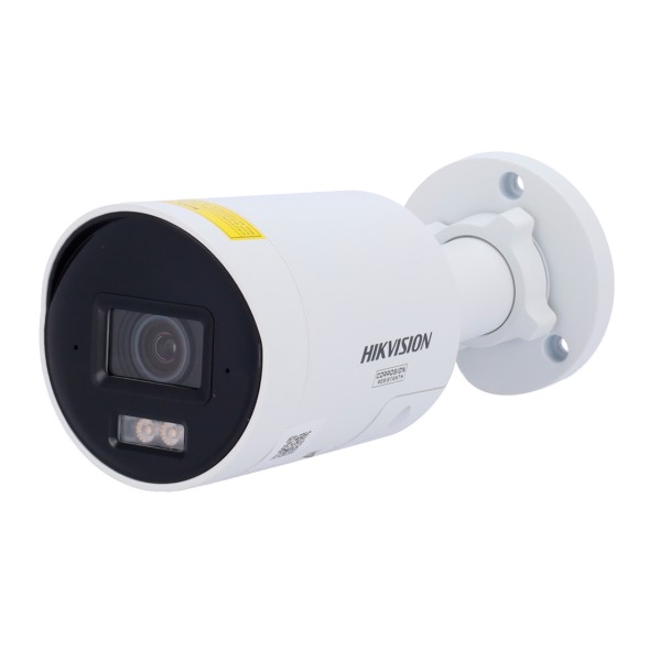 HIKVISION HIWATCH Cámara IP bullet HiWatch HWI-B160HA-LU - 6 MP, lente fija 2.8mm, luz híbrida, audio, PoE
