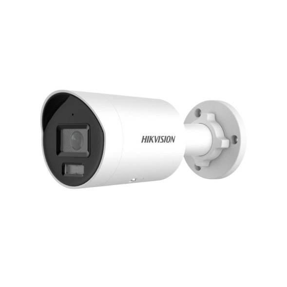 HIKVISION HIWATCH Cámara IP bullet HiWatch HWI-B160HA-LU - 6 MP, lente fija 2.8mm, luz híbrida, audio, PoE