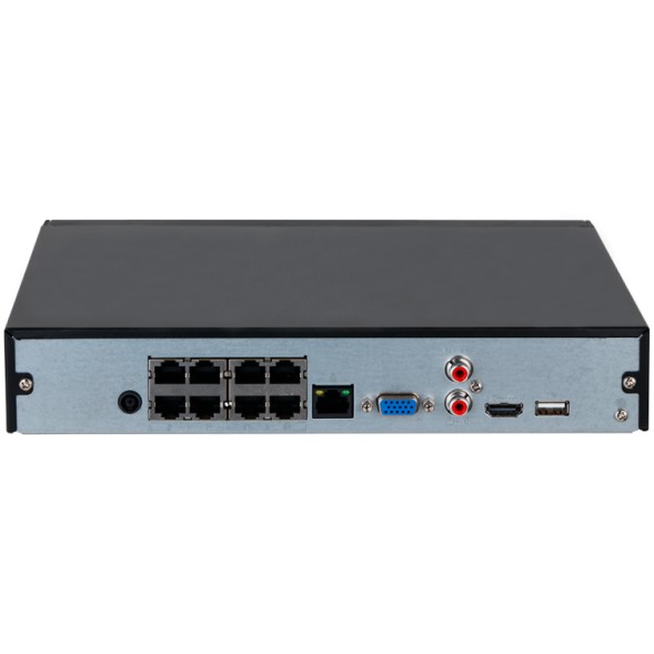 NVR Dahua Lite NVR2108HS-8P-4KS3 - 8-канальний PoE 4K