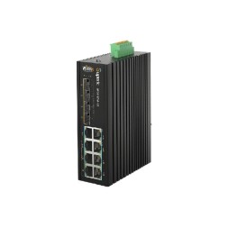 Switch de 8 puertos Gigabit POE 240W, x4 SFP. Gestionable. Industrial