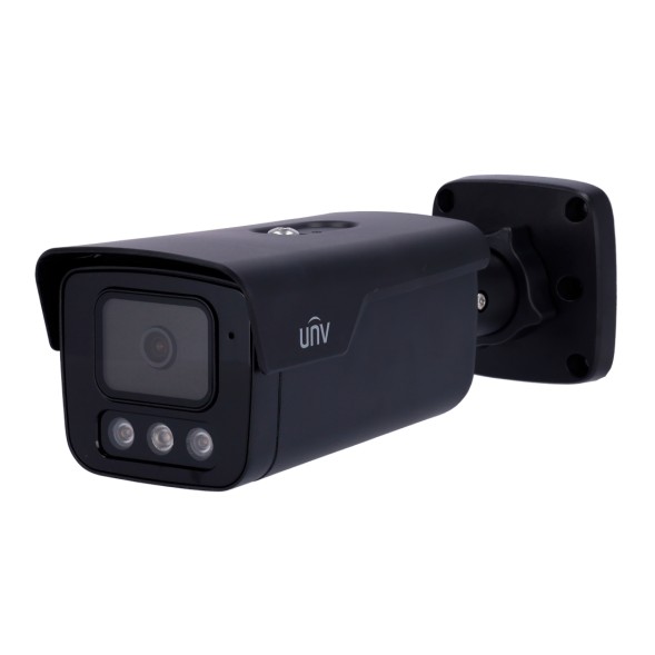 HIKVISION HIWATCH Cámara IP bullet Hikvision HWI‑B180H 8 MP 4K UHD, lente fija 2.8 mm o 4 mm, IR Smart 30 m, compresión H.265+, WDR 120 dB, IP6