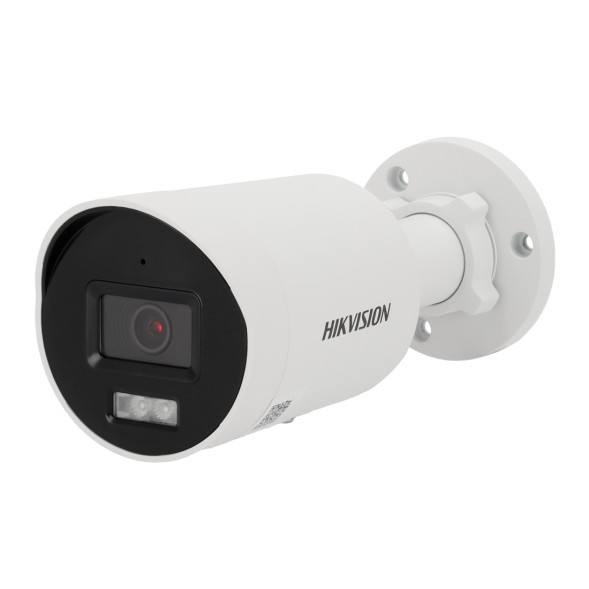 HIKVISION HIWATCH Cámara IP bullet Hikvision HWI‑B180H 8 MP 4K UHD, lente fija 2.8 mm o 4 mm, IR Smart 30 m, compresión H.265+, WDR 120 dB, IP6