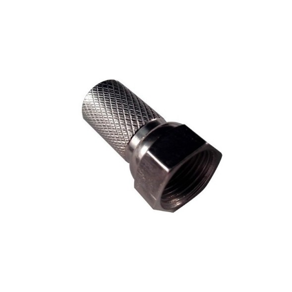 Conector F macho rosca 6,6 mm RG6 NV100005 Novamax