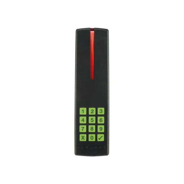 Lector de proximidad interior/exterior con teclado incorporado. Instalación a 4 hilos