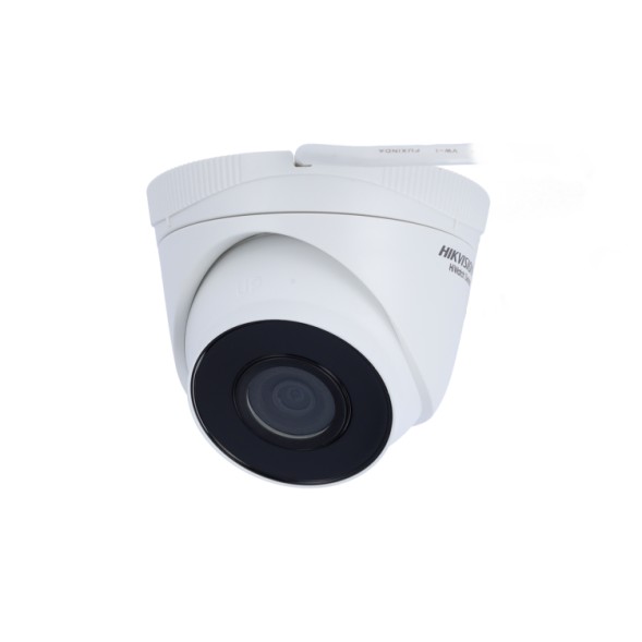 HIKVISION HIWATCH Cámara IP turret HiWatch HWI-T280H - 8 MP, lente fija 2.8 mm, IR 30 m, PoE, IP67