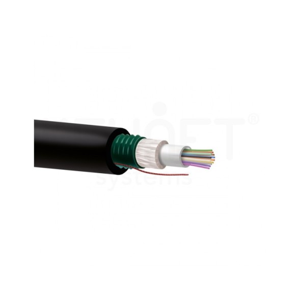 Cable 8F, G657A2, SM, armada (antirata), holgada, CPR-CCA LSZH, interior/exterior. Bobina 2000mts/Corte