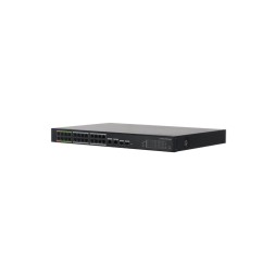 Switch de 24 puertos Gigabit POE 360W + x2 UPLINK Combo 10/100/1000. Hasta 800 metros