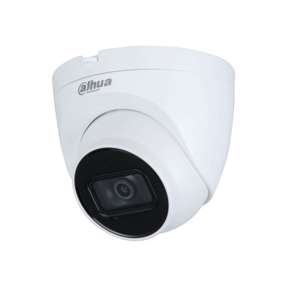 HIKVISION HIWATCH Cámara IP turret HiWatch HWI-T249HAA-LU - 4MP, Lente 2.8 mm, ColorVu 3.0, Micrófono, PoE, IP67. Blanco