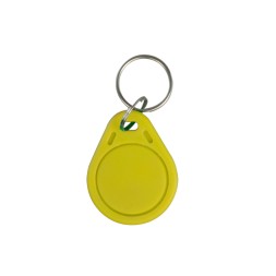 Llavero de lectura RFID de 125Khz Amarillo