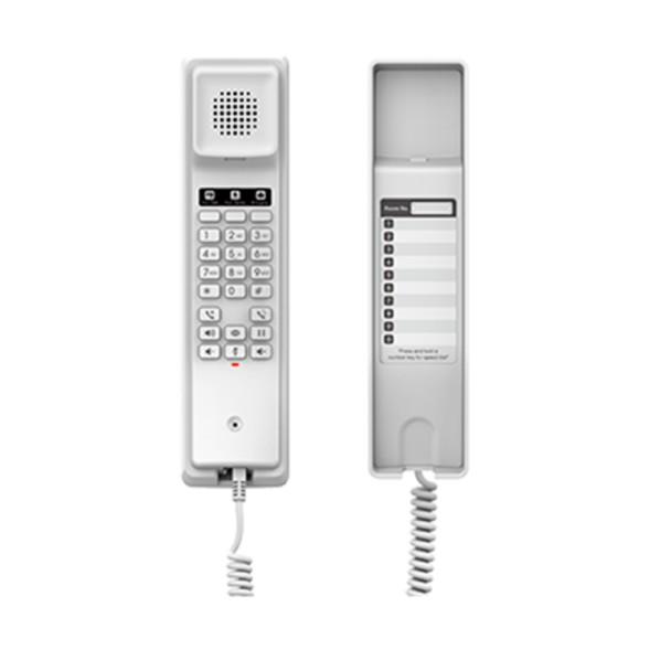 Teléfono IP WiFi Grandstream GHP610W - 2 líneas SIP, WiFi 6 doble banda, PoE, audio HD, color blanco