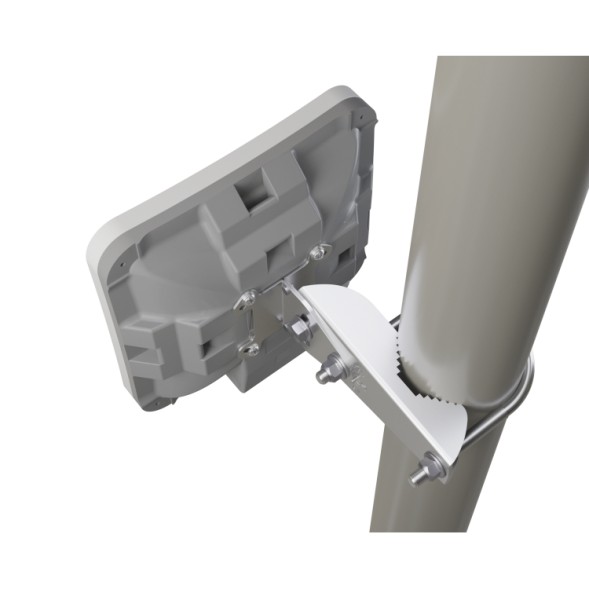Soporte montaje pared/mastil. Giro la antena hasta 45°