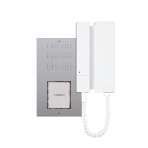 Kit audio Comelit KCA0061 - 2 hilos analógico, placa Ciao, telefonillo Mini