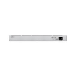 UniFi Switch 16 puertos GIGABIT (x8 POE+), 42W, 48V 802.3af/at y 2 puertos SFP fibra. RACK