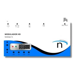 Modulador HD, DVB-T Mini. Frecuencias: 174-230MHz / 470-862MHz. 95-100dBu, MER: &amp;gt28dB. Pantalla de tubo Nixie. Tamaño 6,5cm x