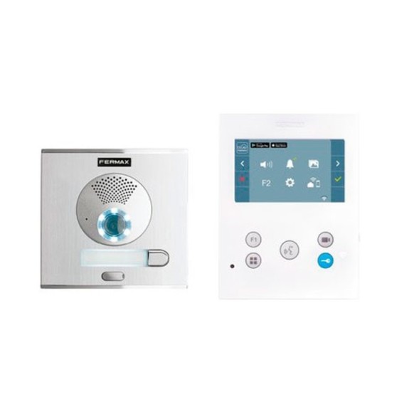 Kit Video City color, Veo-XS WiFi Duox Plus 1L, monitor 4,3" 2H