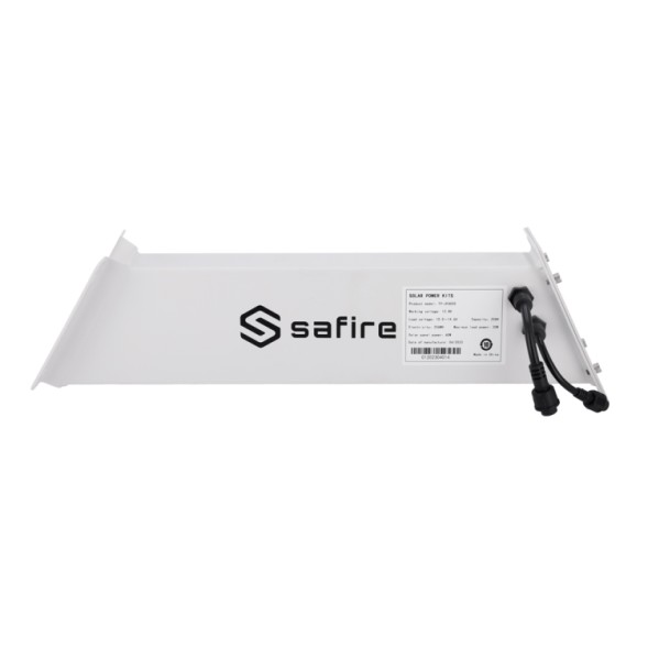 Kit Solar, panel 60W, Bateria LiFePo 5256Wh (40Ah). Salida 12Vdc / 40W