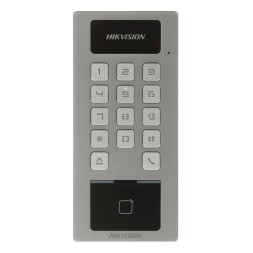 Control de accesos de superficie, IP65, IK09, para supervisión vía smartphone. Lector Mifare y teclado. Unifamiliar.