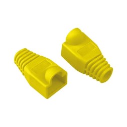 Protector de RJ45 amarillo para cables de red